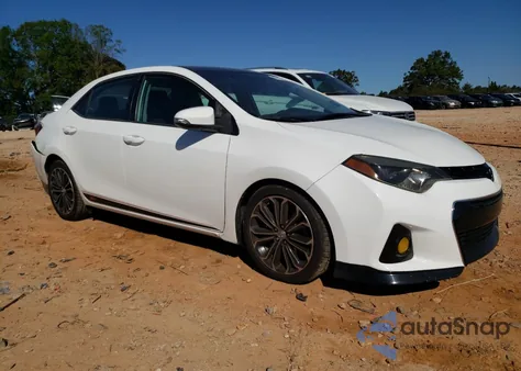 2016 Toyota Corolla L from USA, damaged, VIN 2T1BURHEXGC493722